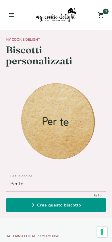 CookieMakers — Mobile interface